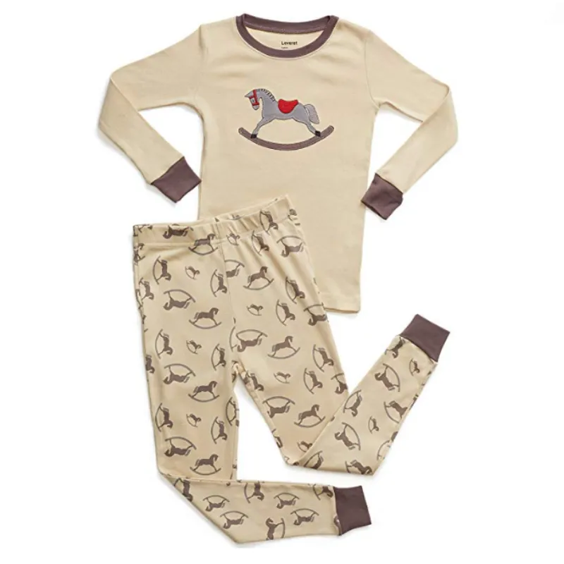 Leveret Kids & Toddler Pajamas (10 Styles)