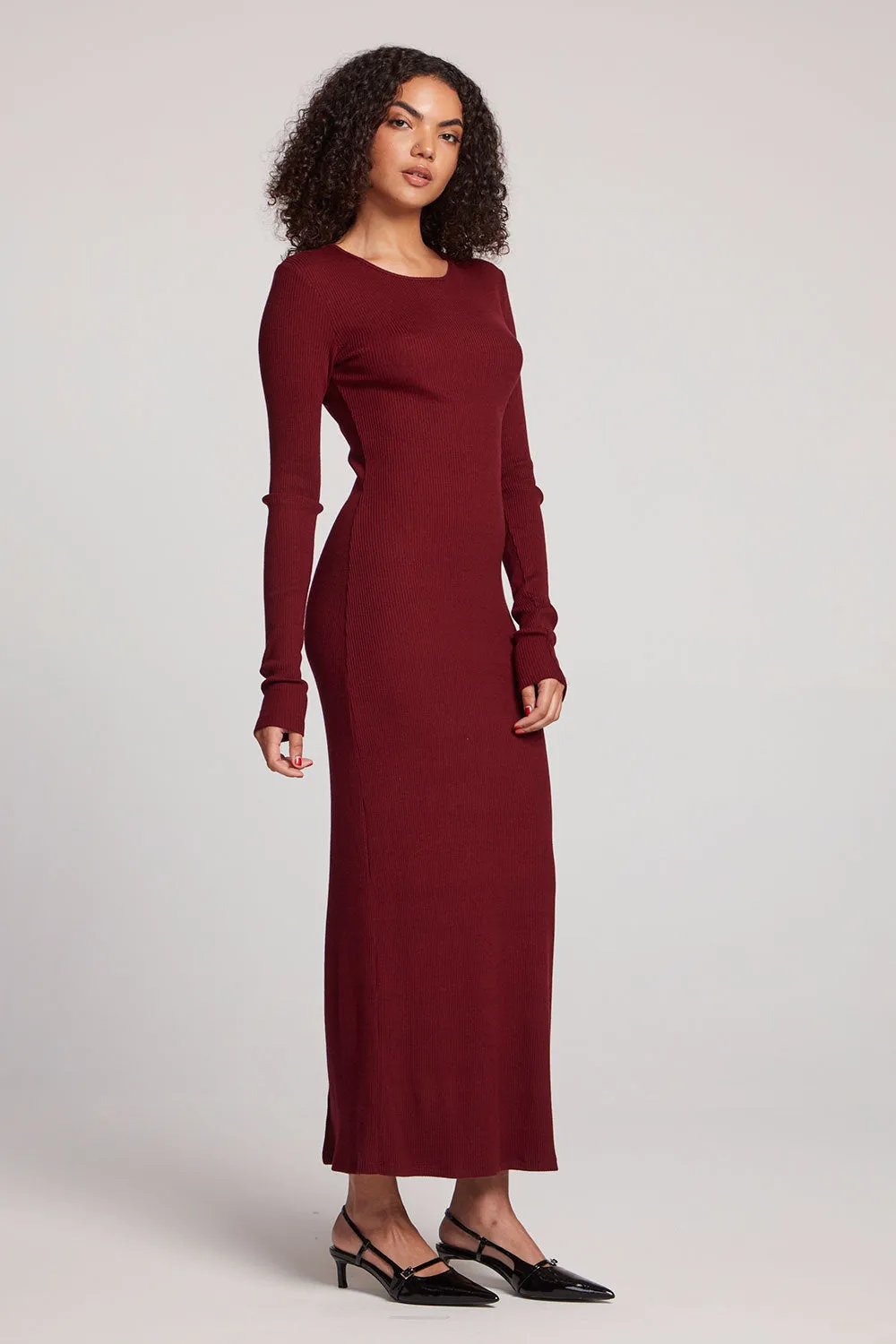 Luna Fig Maxi Dress