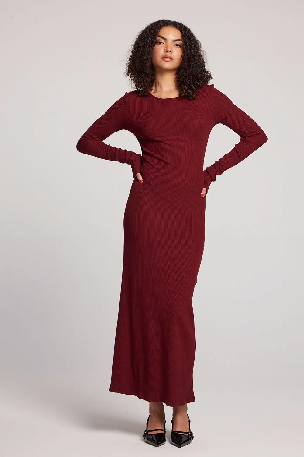 Luna Fig Maxi Dress