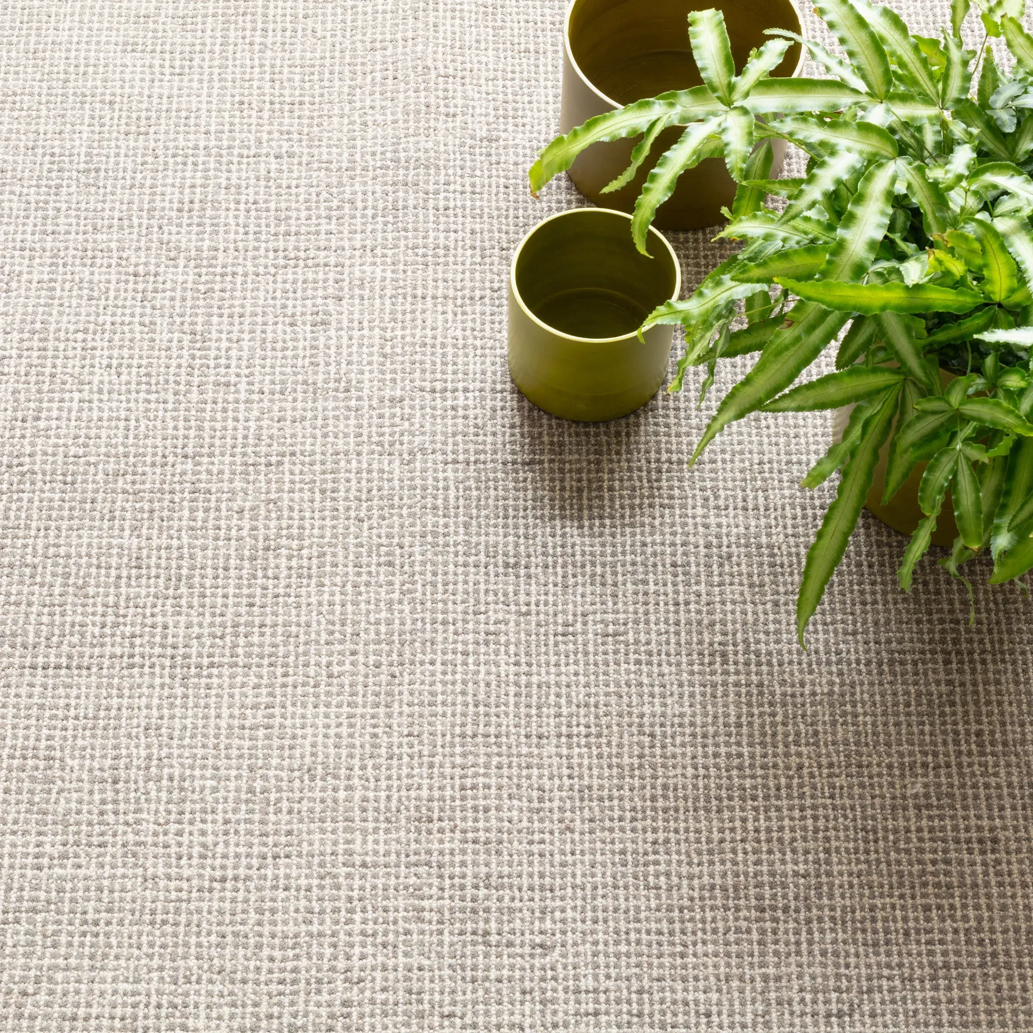 Matrix Grey Hand Tufted Wool Rug