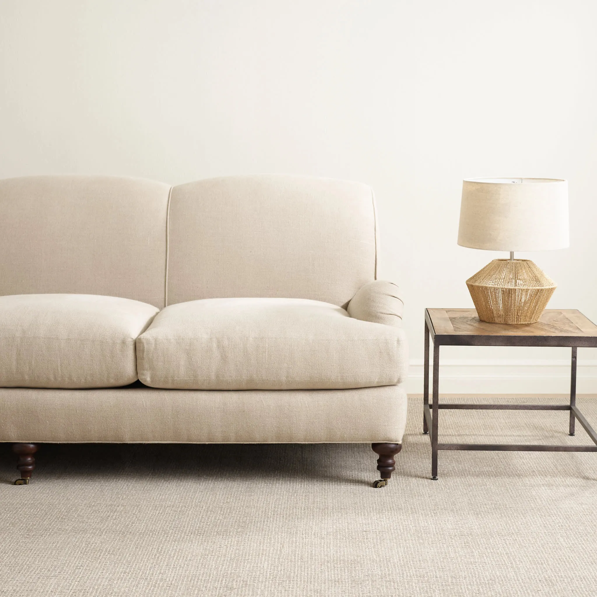 Matrix Grey Hand Tufted Wool Rug