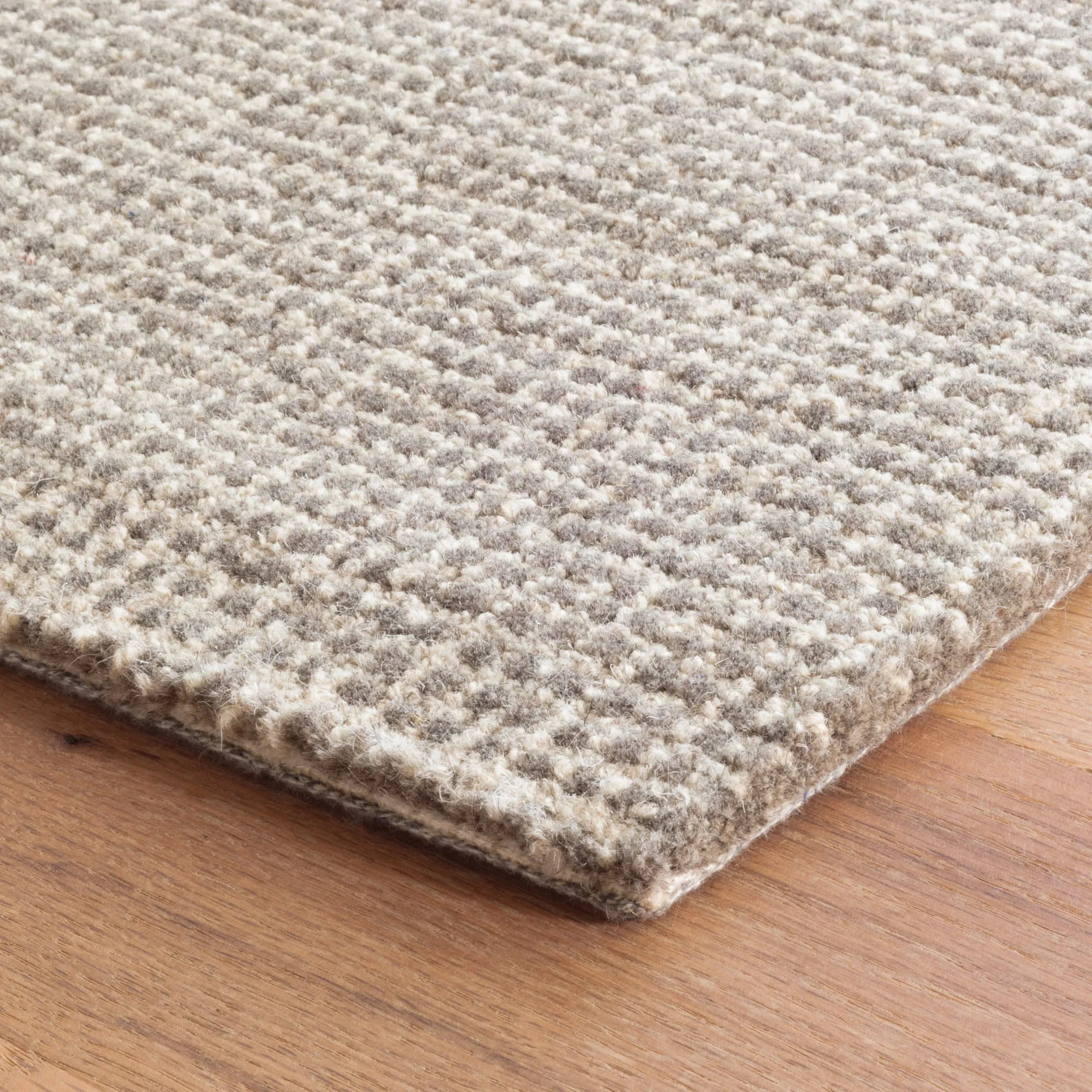 Matrix Grey Hand Tufted Wool Rug