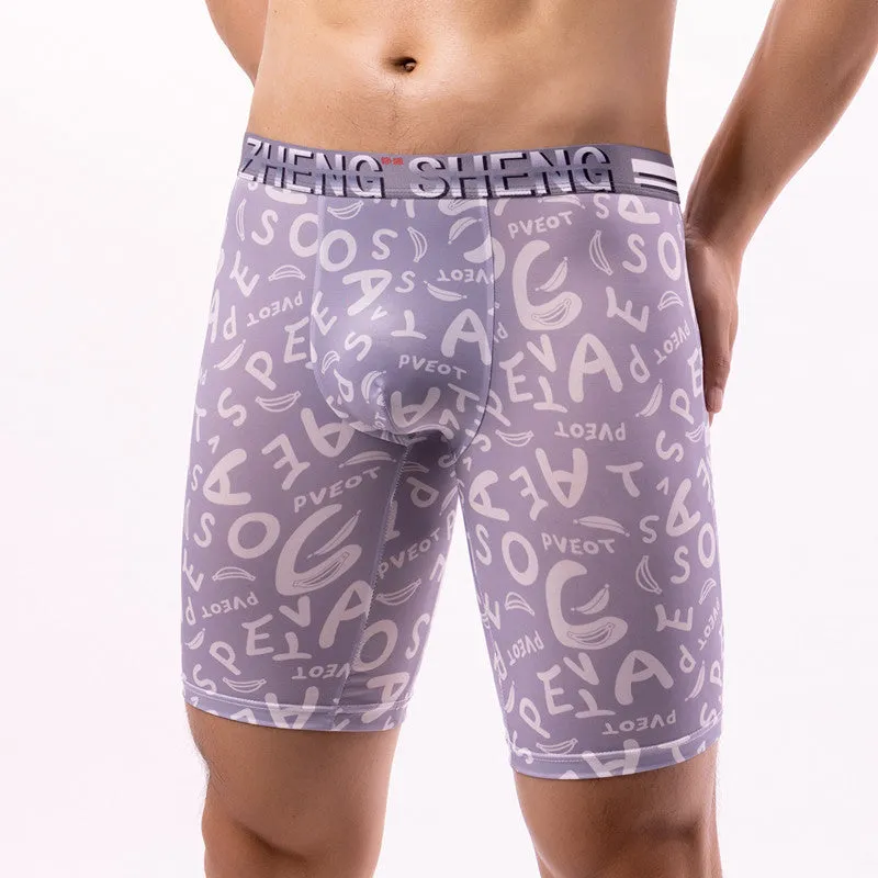 Men's Boxers Ice Silk Underwear