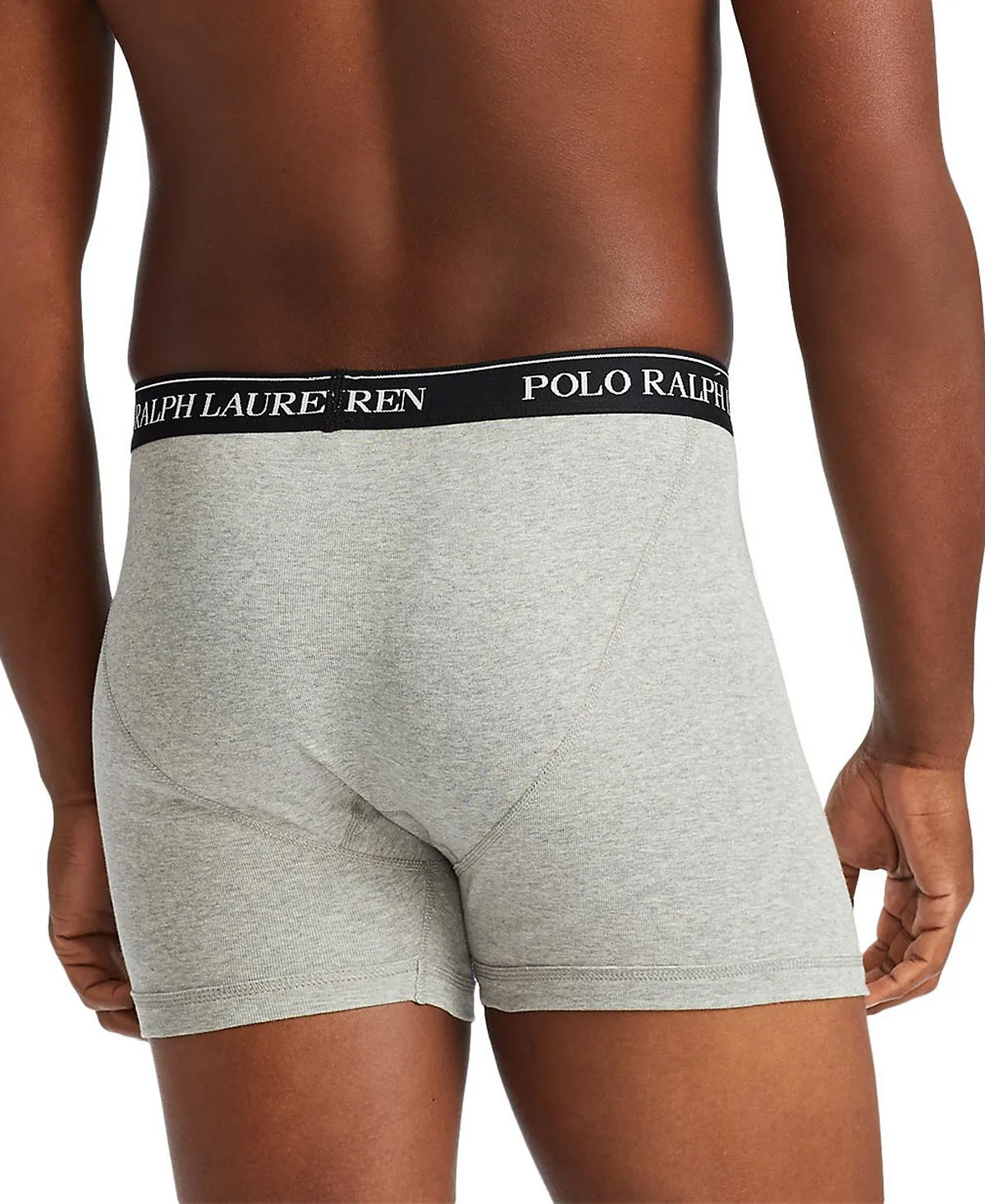 Men's cotton boxer briefs in large and tall sizes (3 pcs.) Polo Ralph Lauren