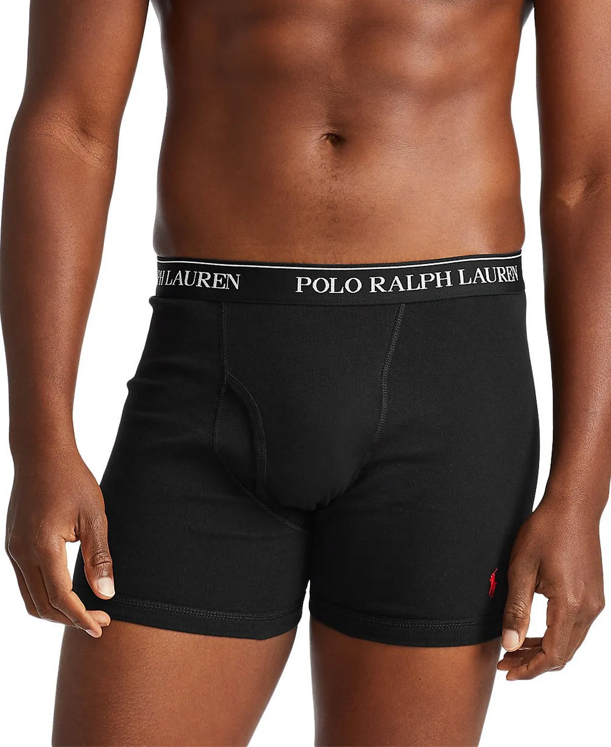 Men's cotton boxer briefs in large and tall sizes (3 pcs.) Polo Ralph Lauren