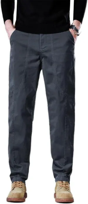 Men's Pant Cargo Casual Straight Leg Loose Cargo Trouser for Men
