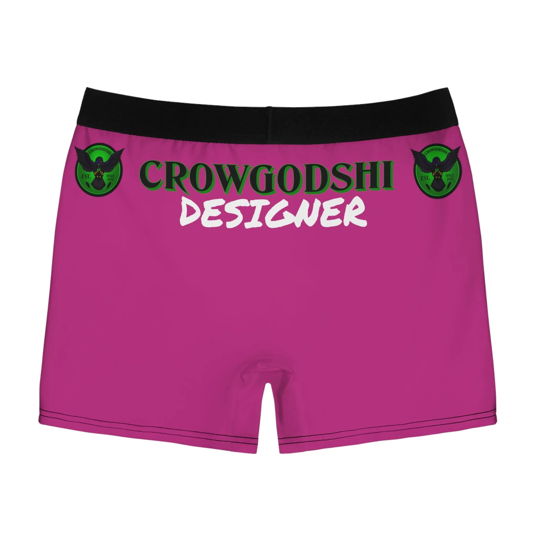 Men's Pink CD Est.1979 Boxer Briefs