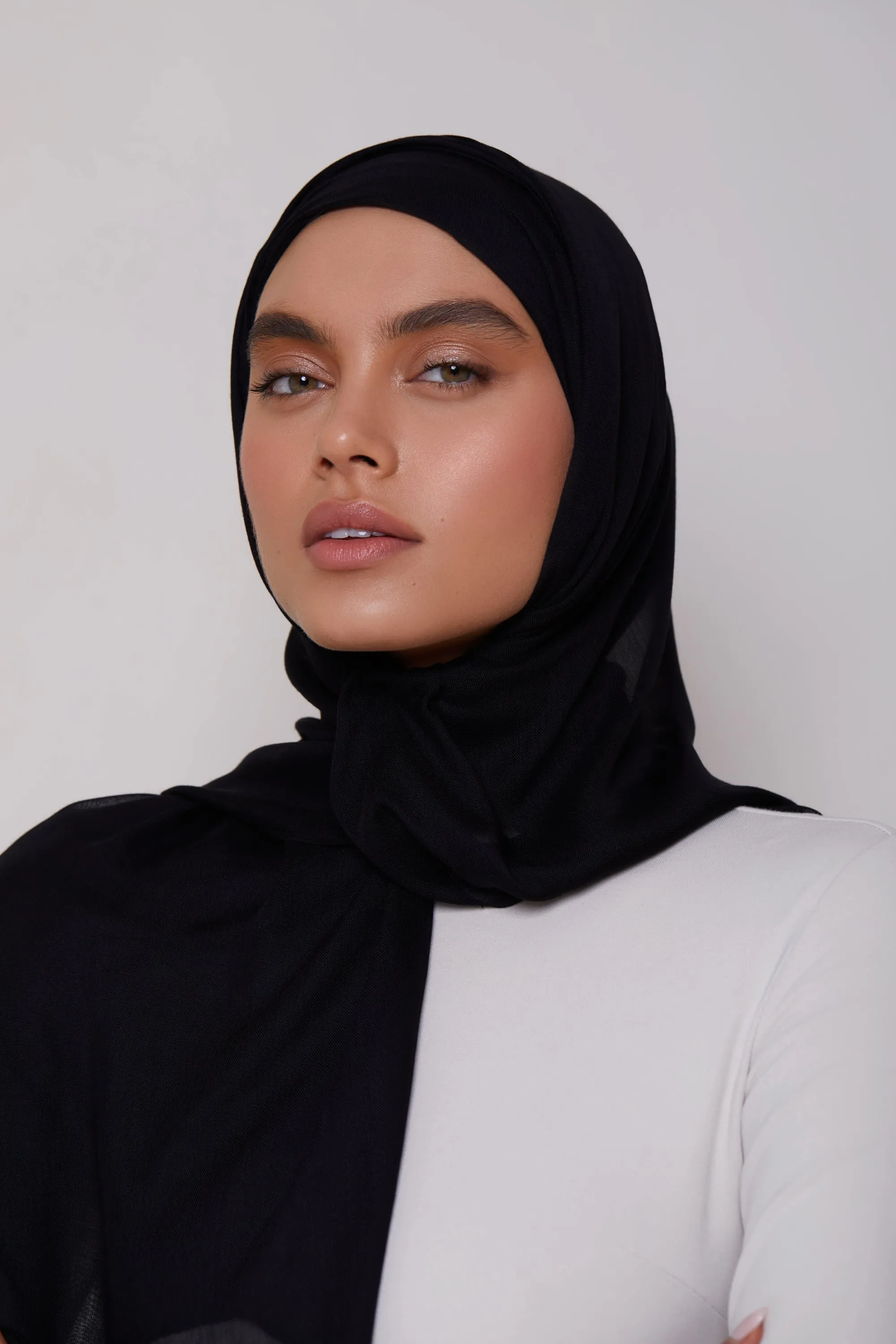 Modal Hijab - Black