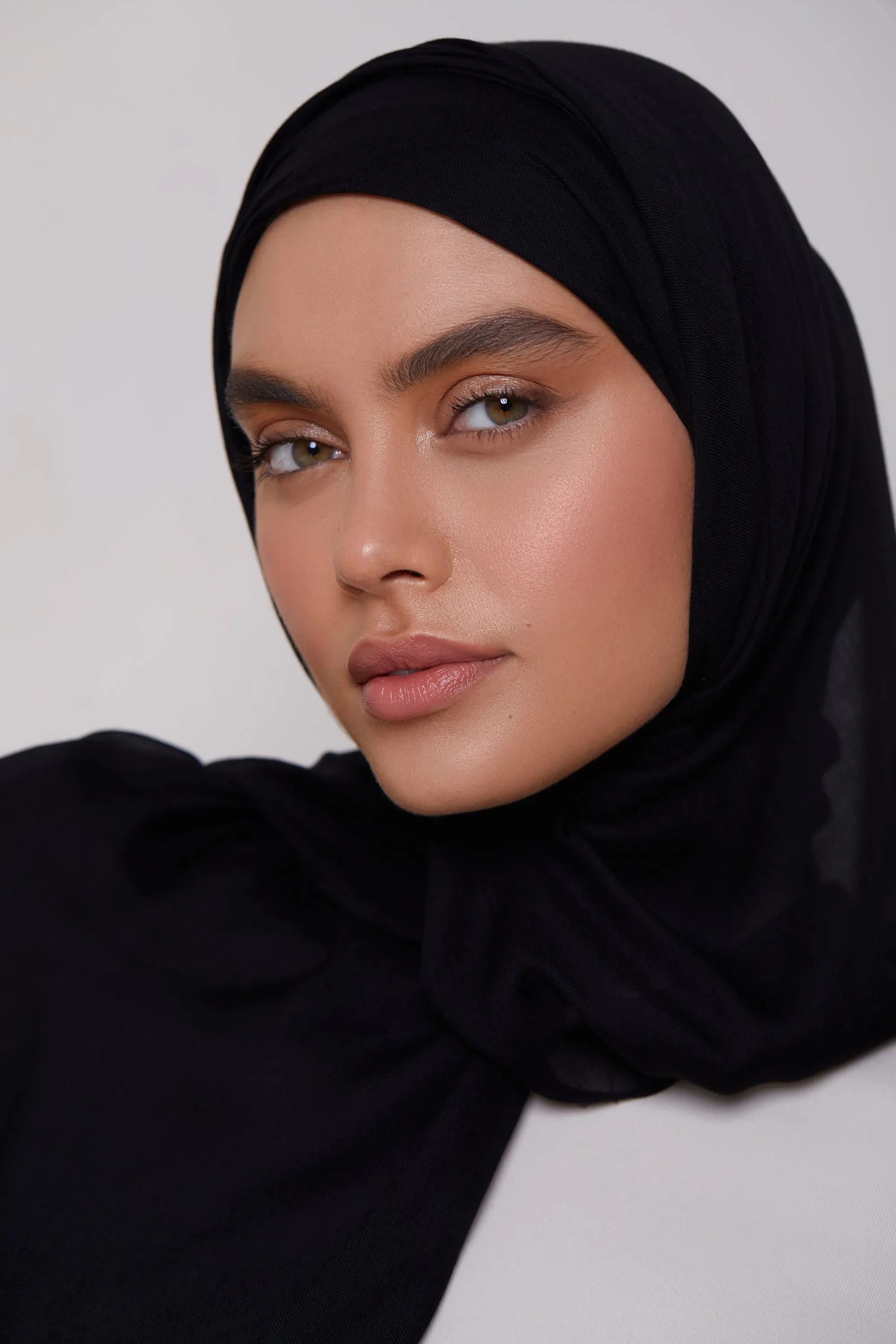 Modal Hijab - Black