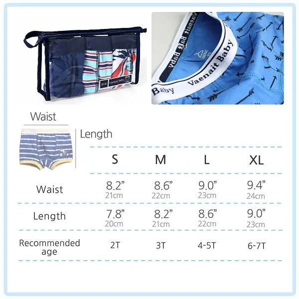 Modern Light Grey Boys Boxers