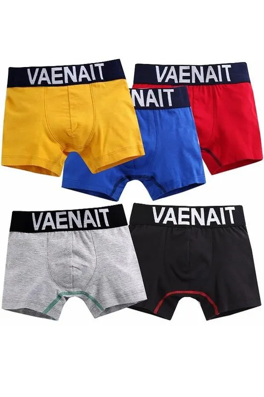 Modern Light Grey Boys Boxers