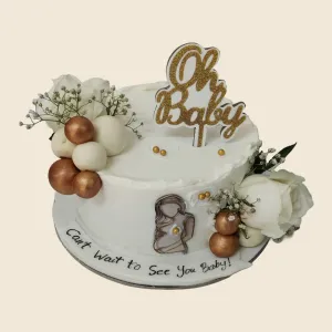 Mom to Be Floral Beauty