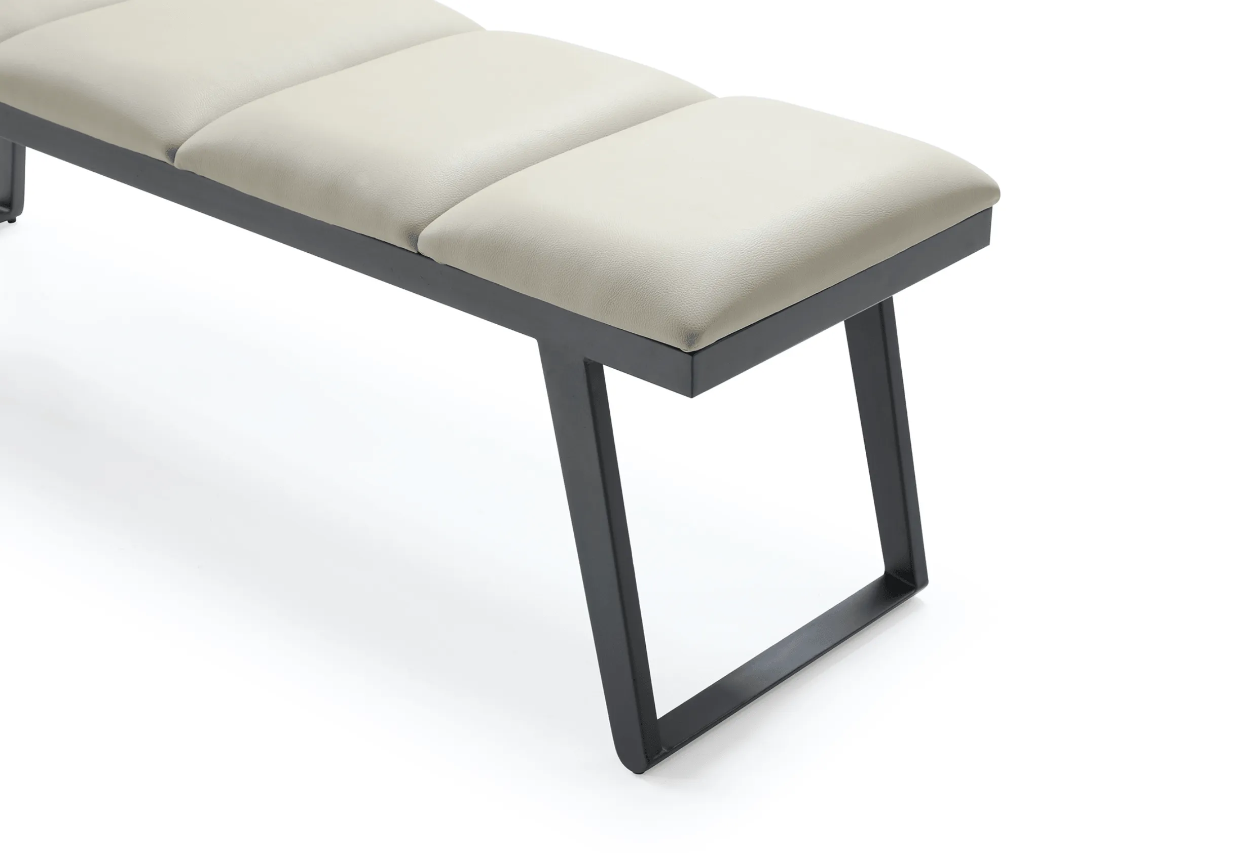 Nathan Bench in Dark Gray