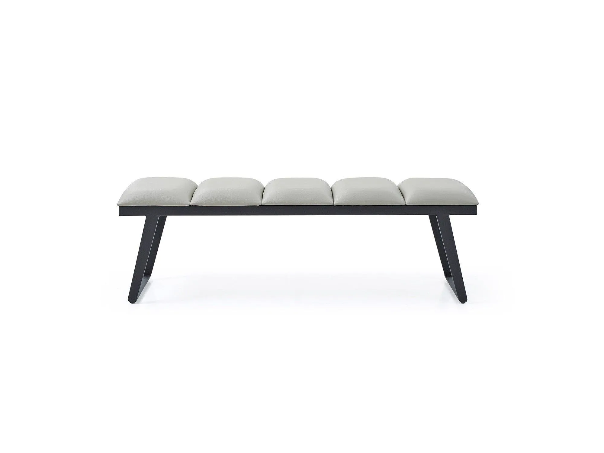 Nathan Bench in Dark Gray