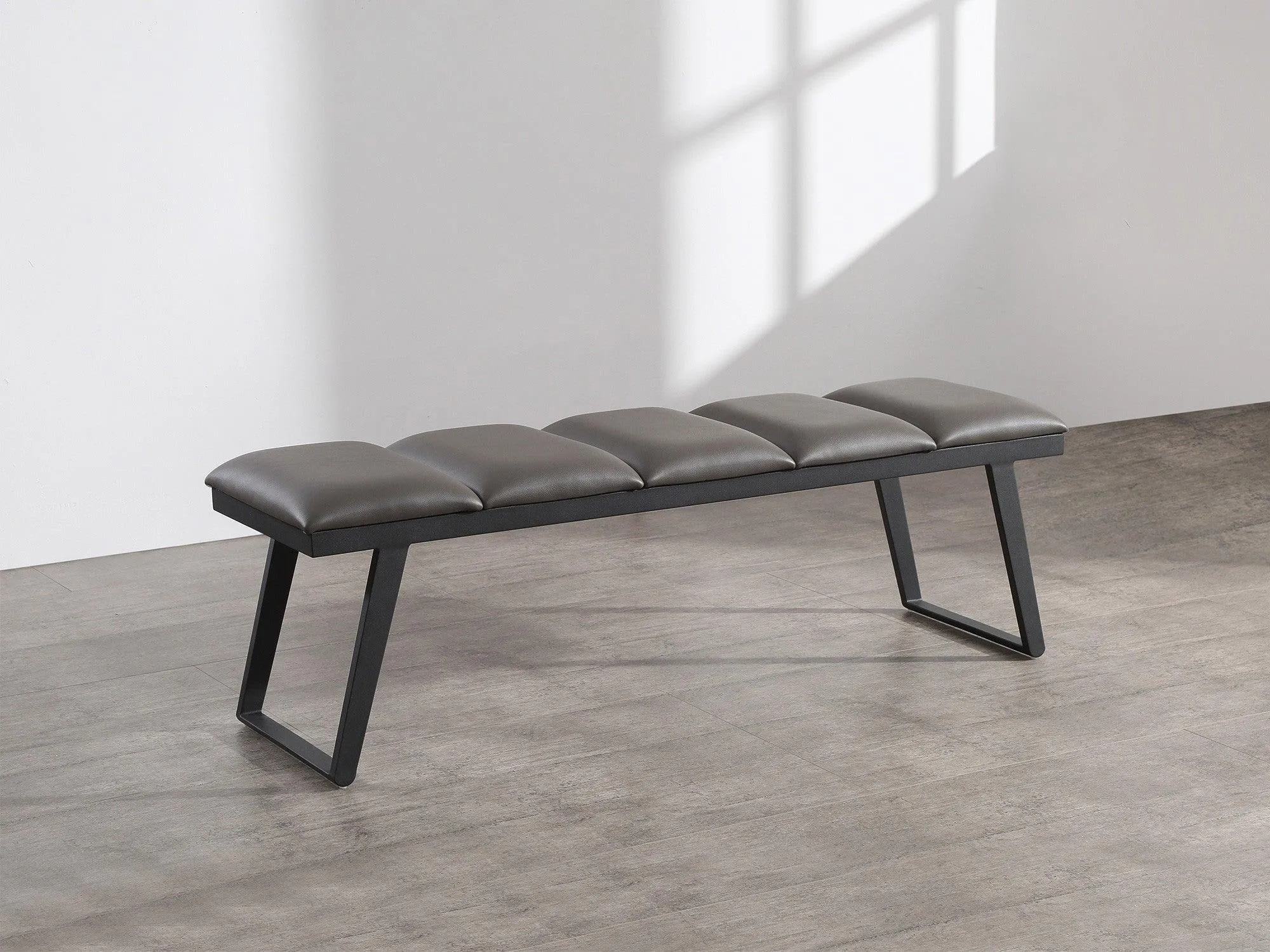 Nathan Bench in Dark Gray