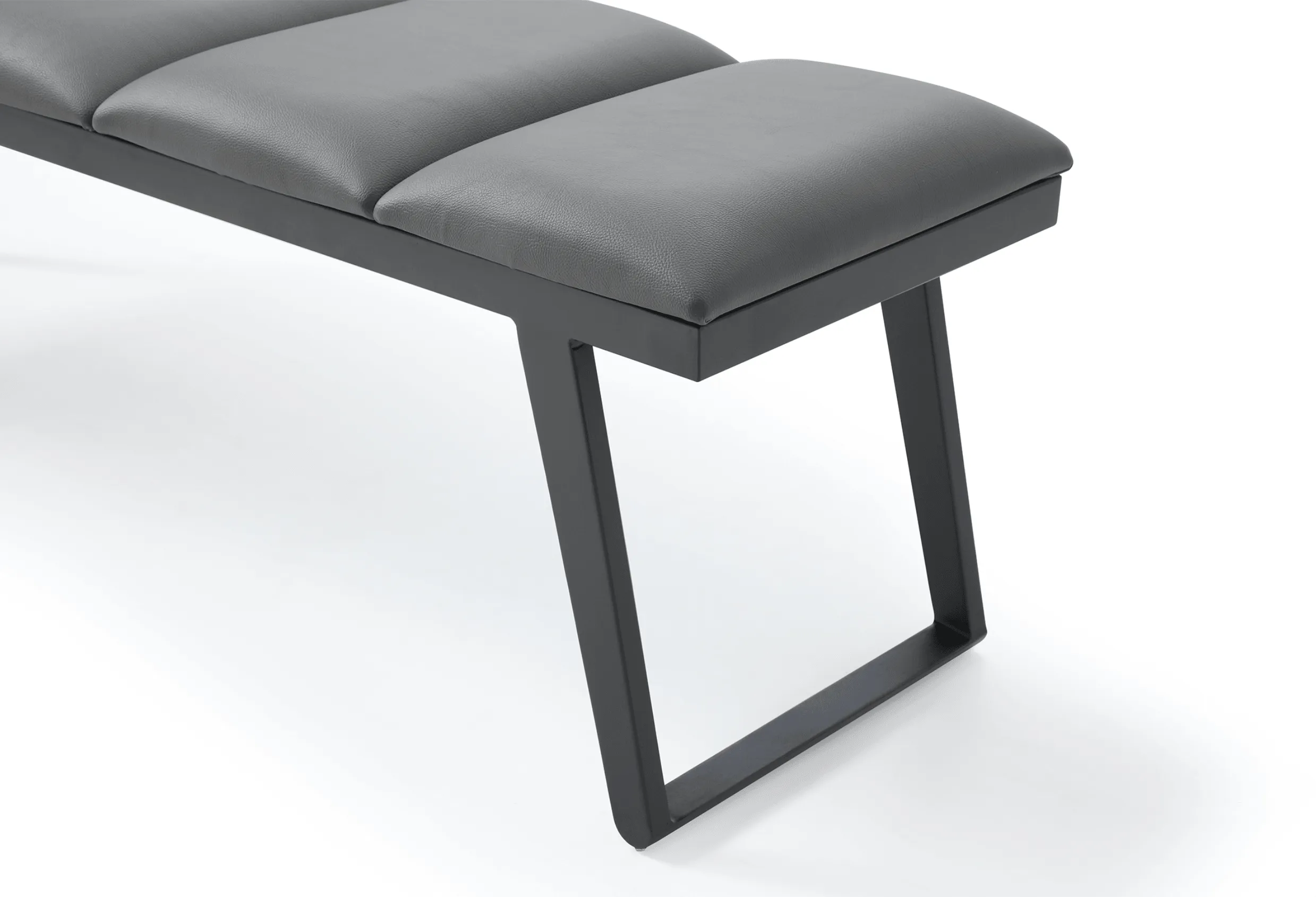 Nathan Bench in Dark Gray