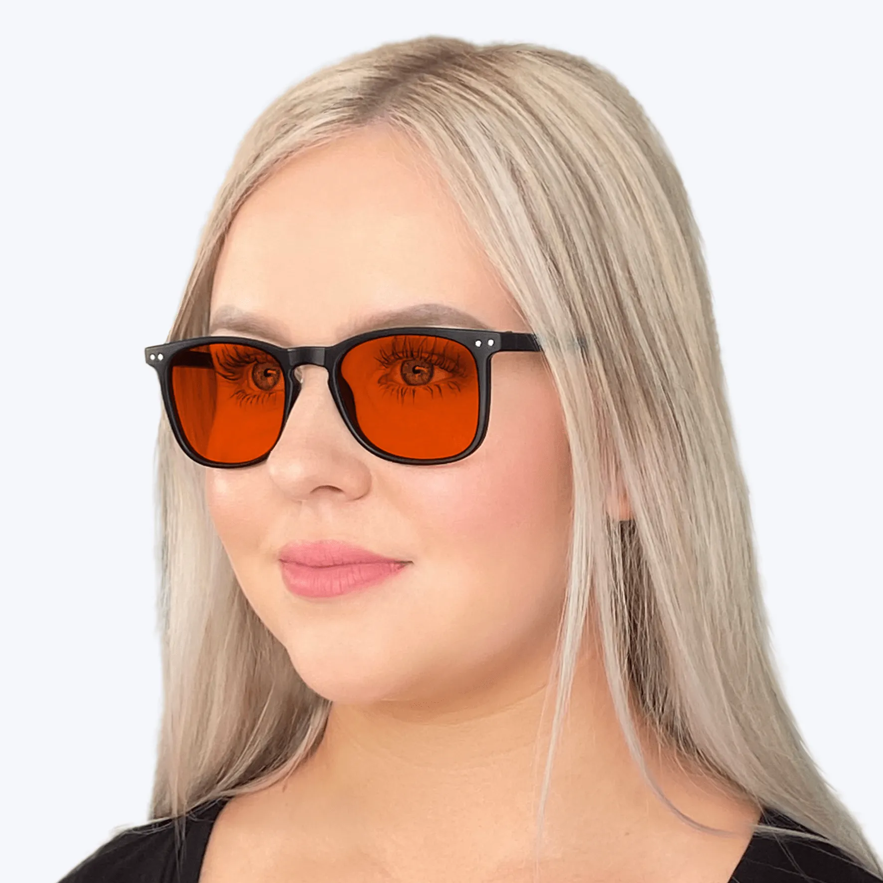 Nightfall Taylor Blue Blocking Glasses - Black - Prescription