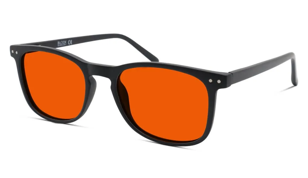Nightfall Taylor Blue Blocking Glasses - Black - Prescription