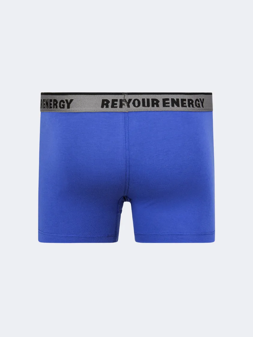 Oil And Gaz Lycra Men Underwear Royal Blue