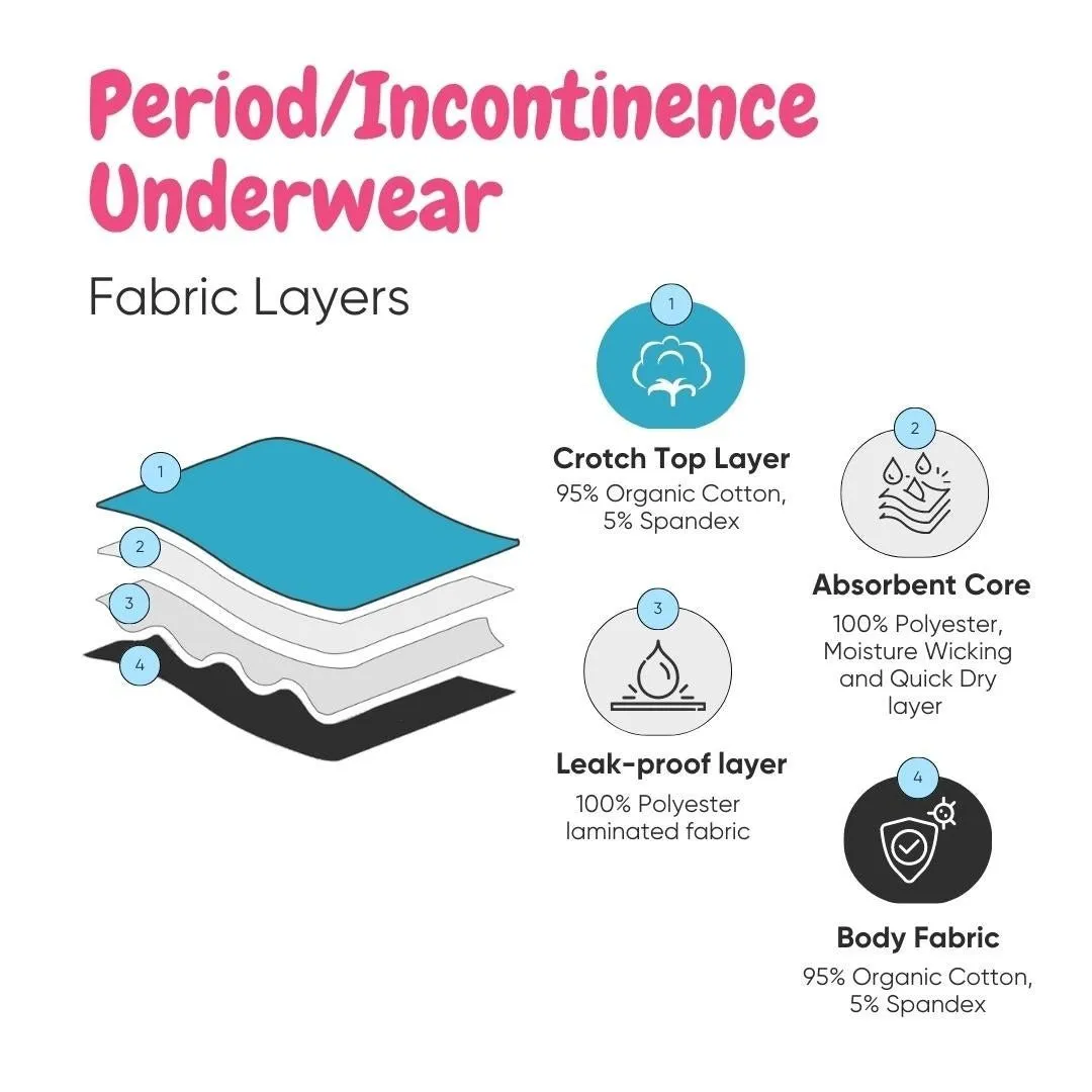 Organic Period Panty (Bikini) (1 pc)