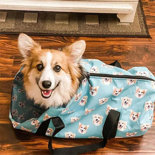 Original Pet Pop Art Duffel Bag