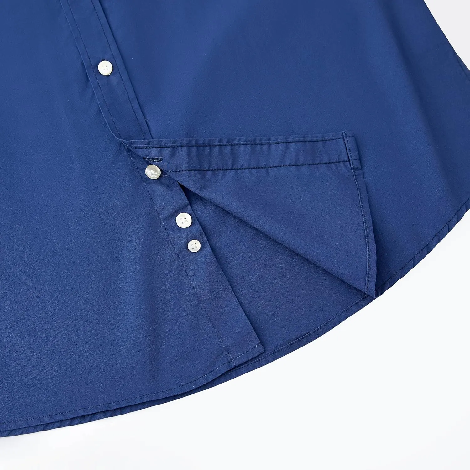 PASHARTUK Cotton Regular Fit Mens Long Sleeve Shirts Button Down Shirts for Men