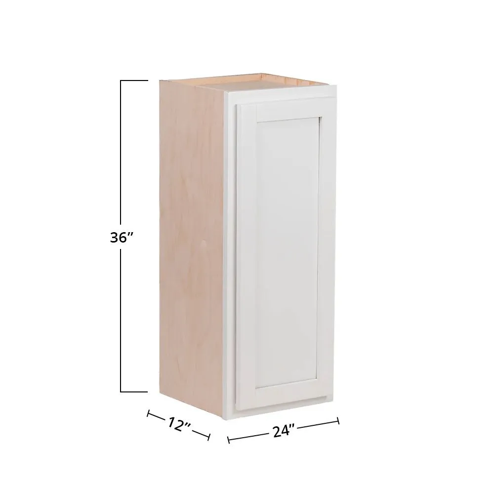 Pure White 24" x 36" Wall Cabinet