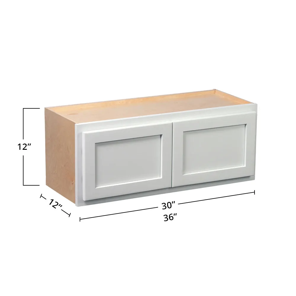 Pure White 36" x 12" x 12" Wall Cabinet