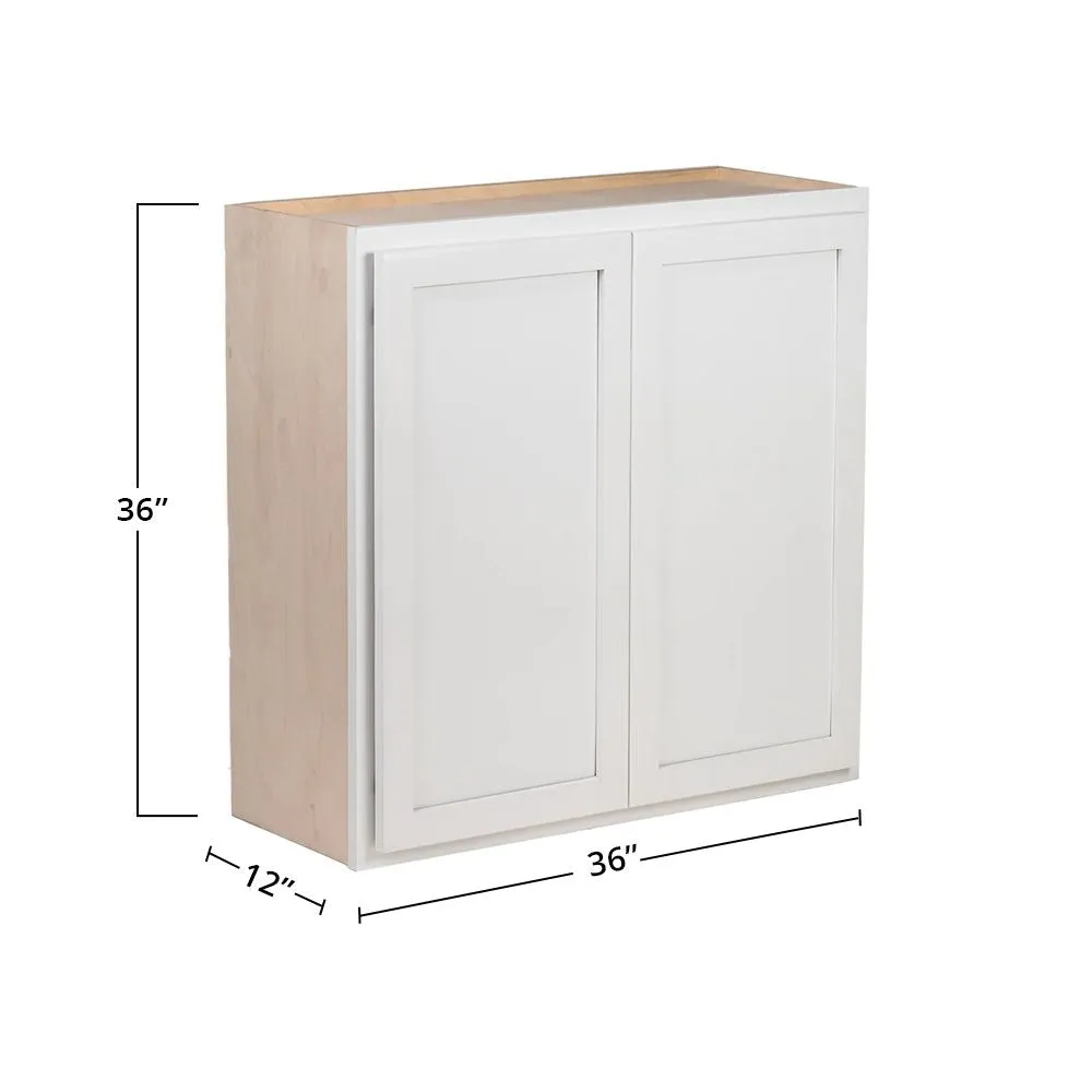 Pure White 36" x 36" Wall Cabinet