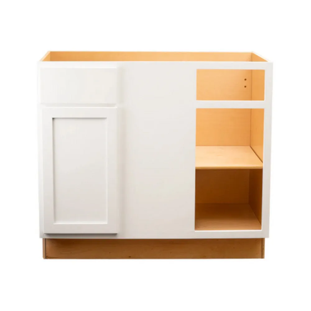 Pure White 39" Blind Corner Base Cabinet