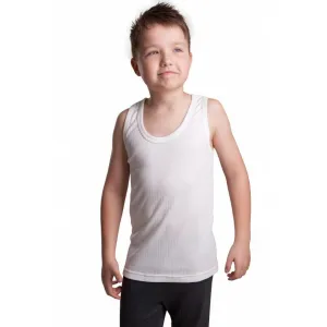 RP Collections® Boys Extra Warm British Made Thermal Underwear Sleeveless Vest