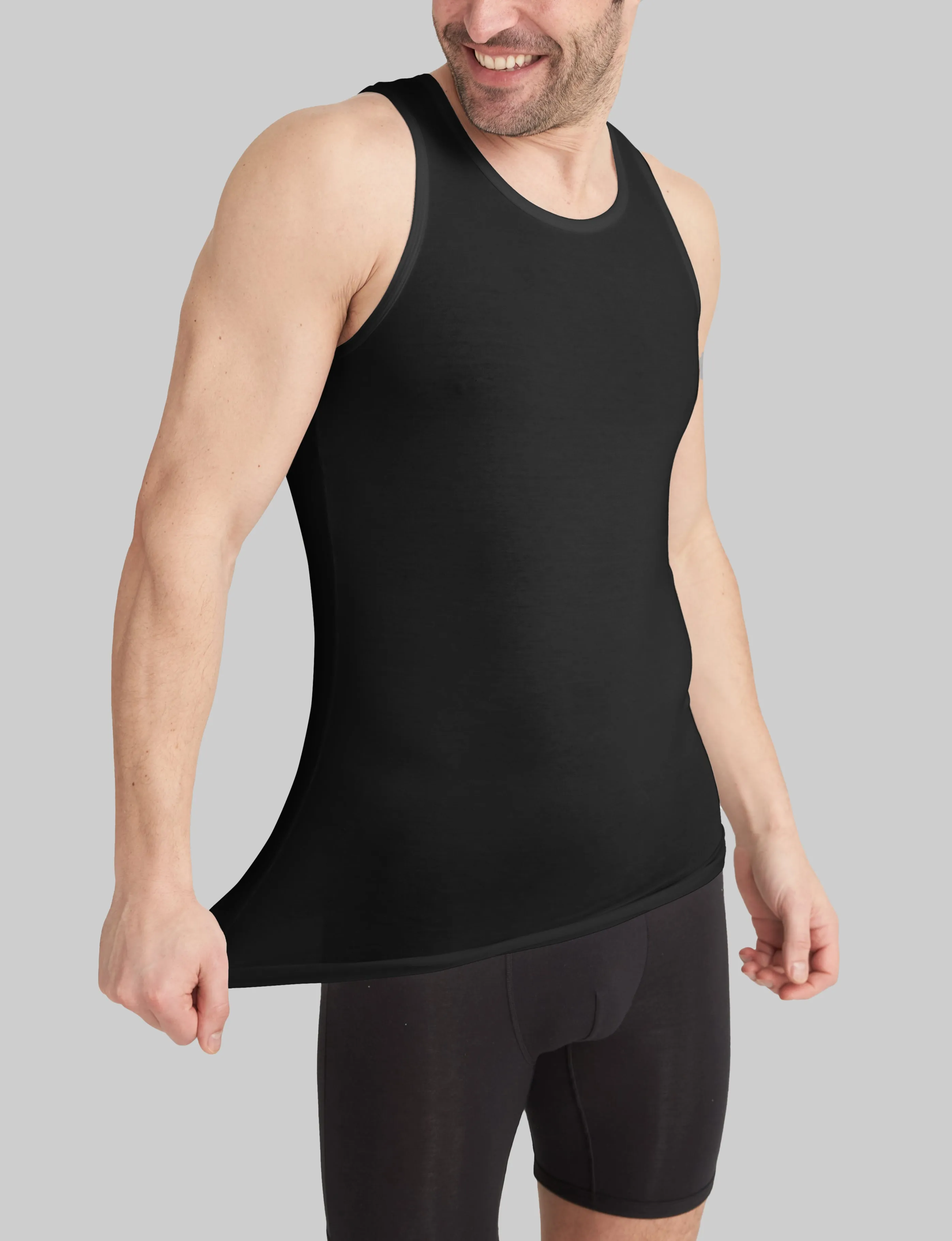 Second Skin Tank Stay-Tucked Undershirt