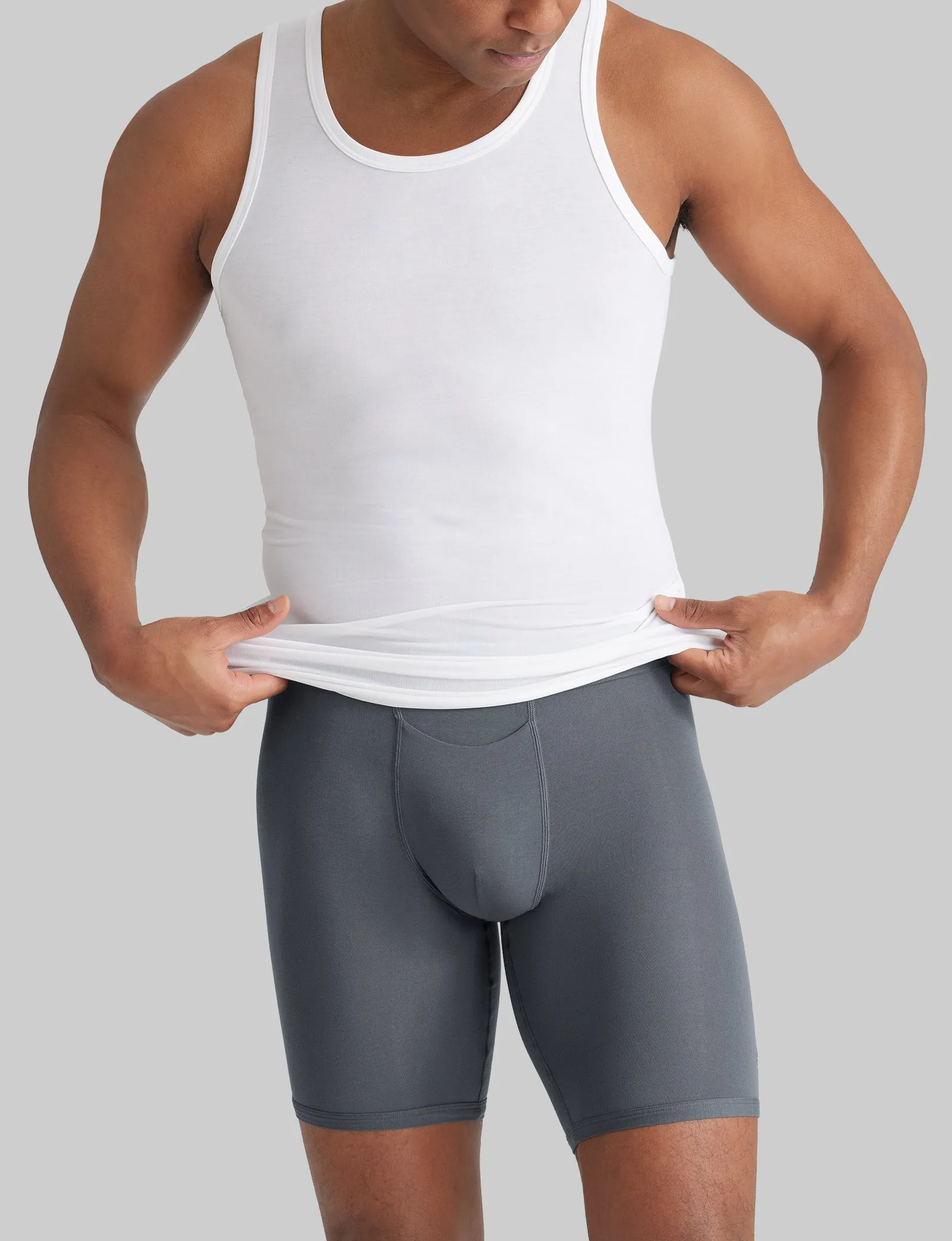 Second Skin Tank Stay-Tucked Undershirt