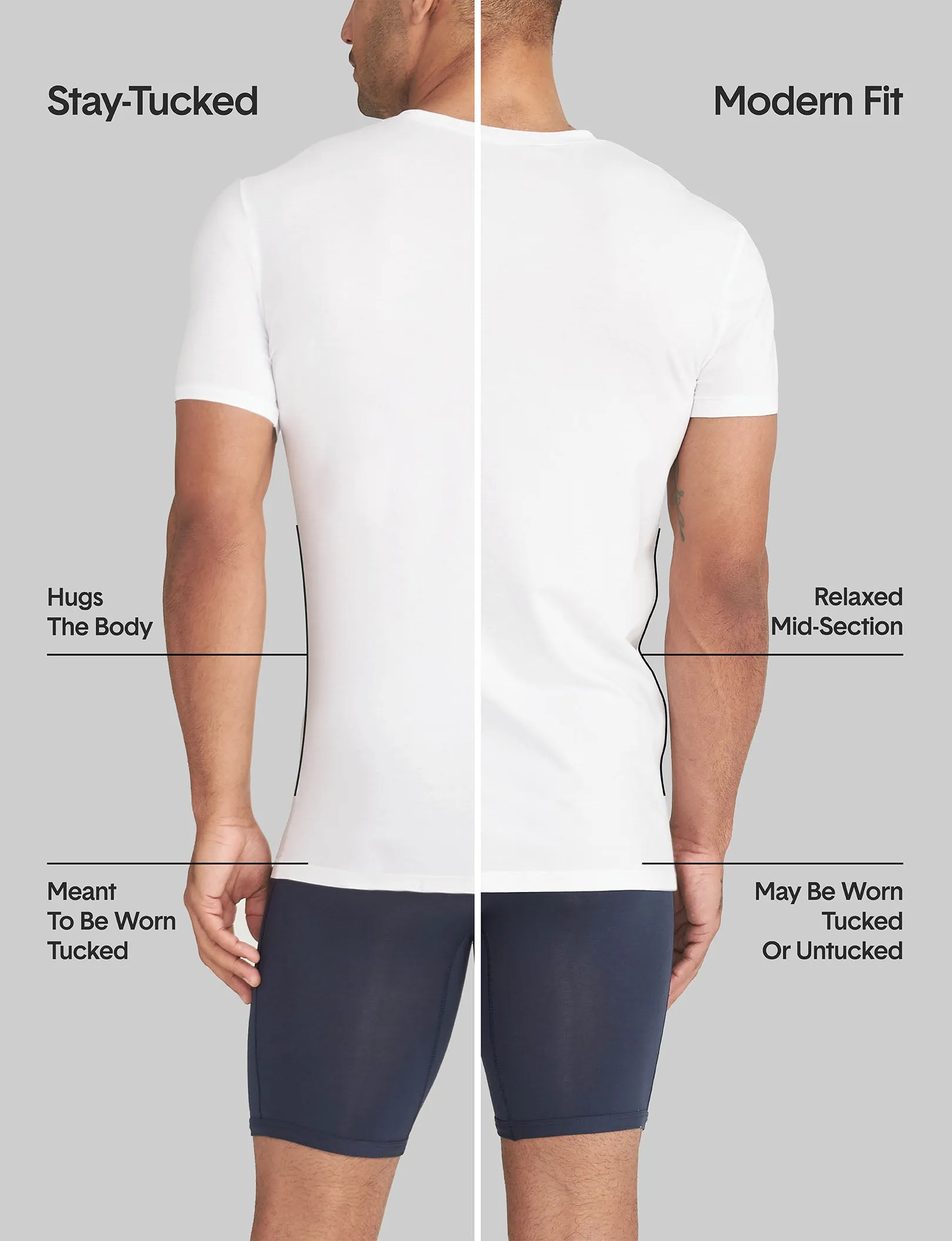 Second Skin Tank Stay-Tucked Undershirt