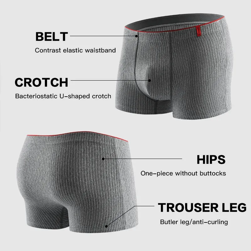 Sexy Elastic Boxer Briefs / Men's Underwear - SF1147