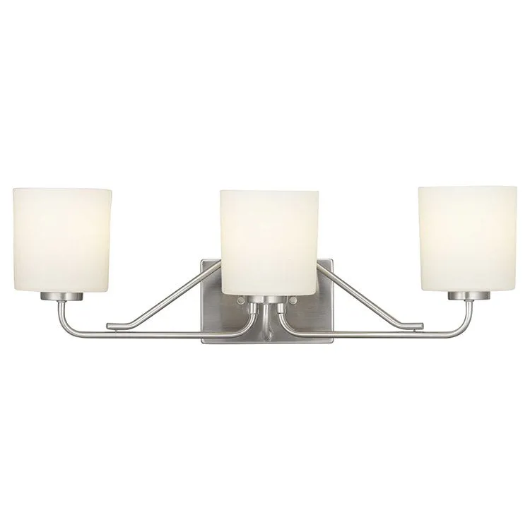 Tobin Three-Light Bathroom Vanity Fixture