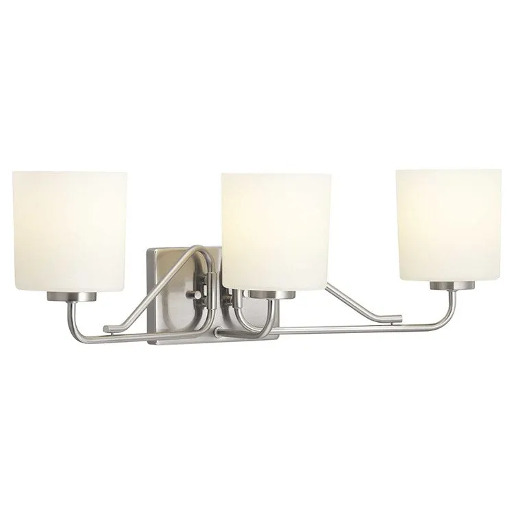 Tobin Three-Light Bathroom Vanity Fixture
