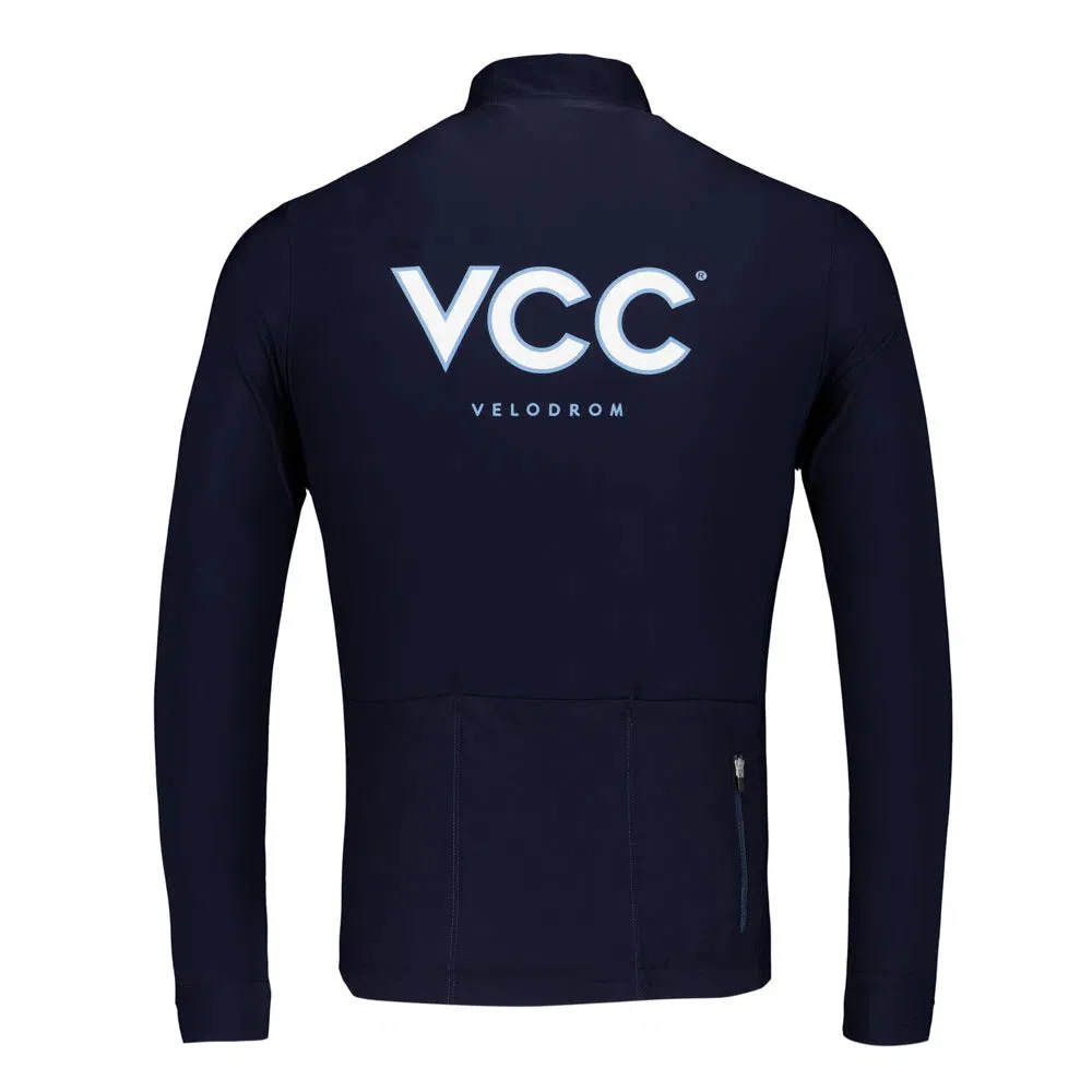 VELODROM VCC Thermal Long Sleeve Jersey AW23 - Classic Navy