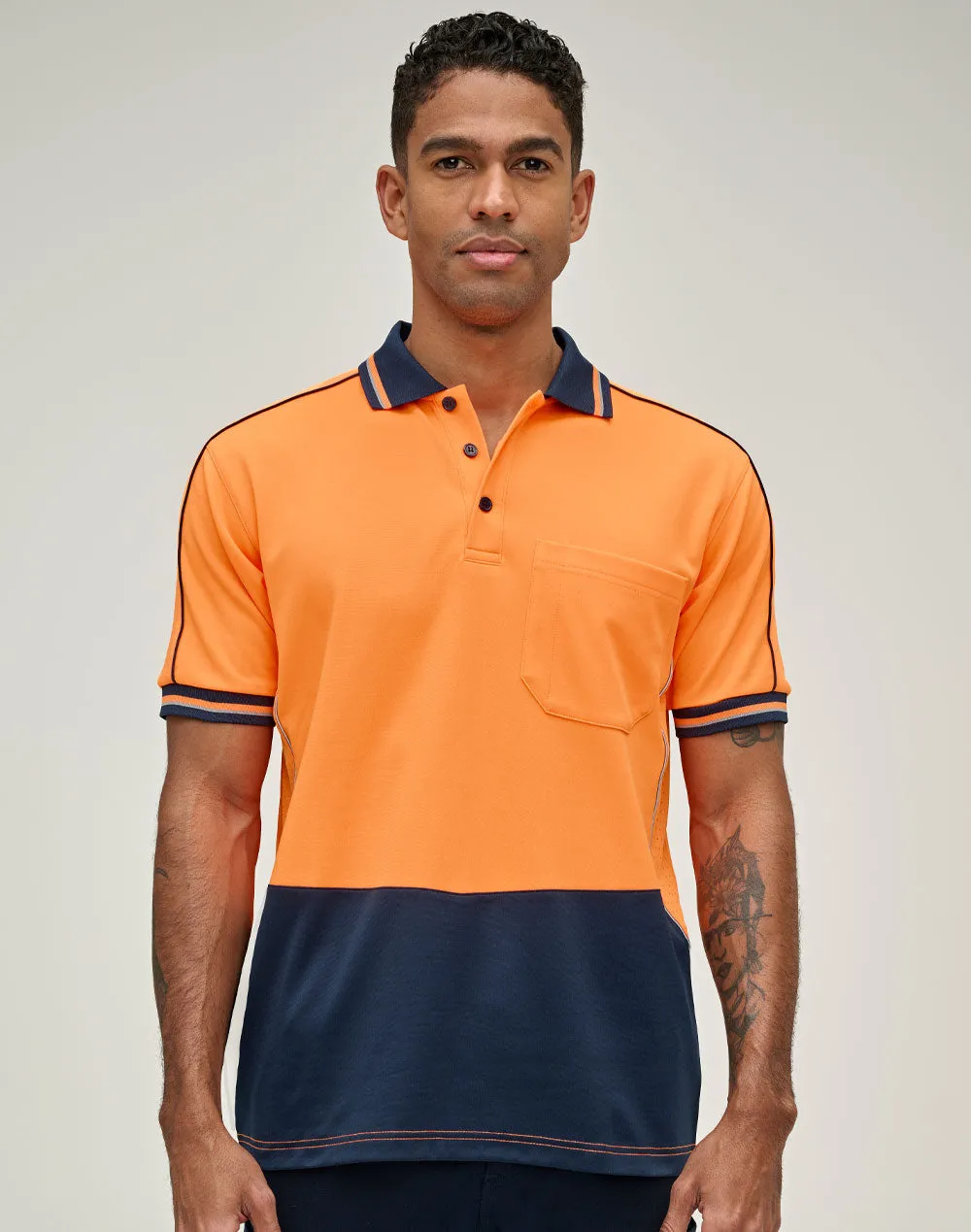Wining Spirit Hi-vis Sustainable Cool-breeze Safety Polo(SW89)