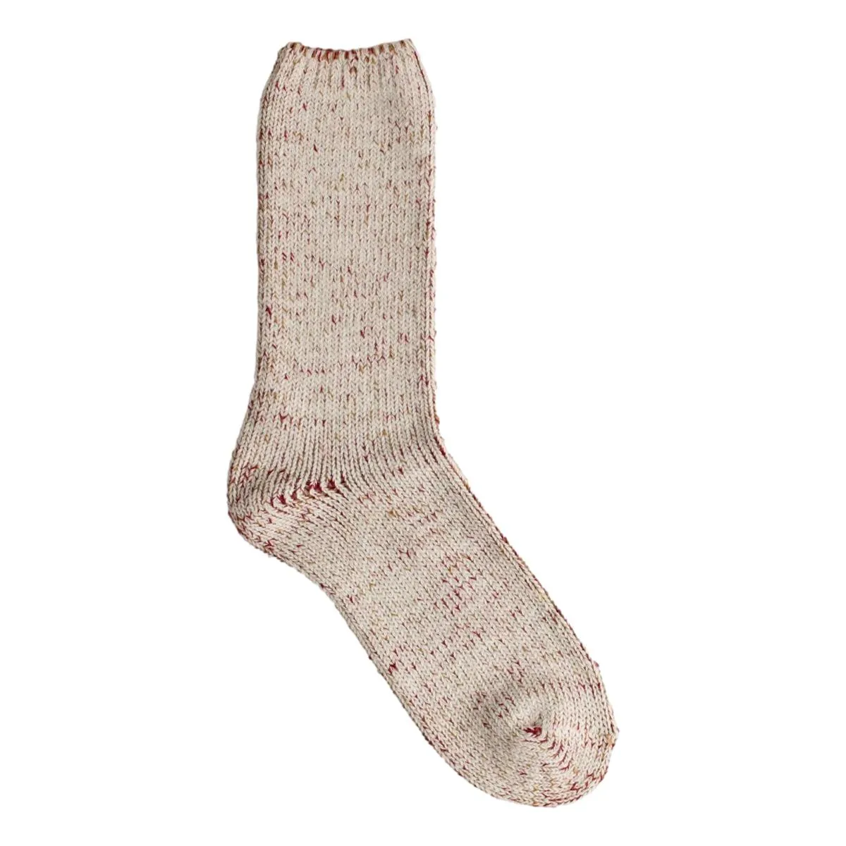 Wool Collection Recycled Raw White Socks